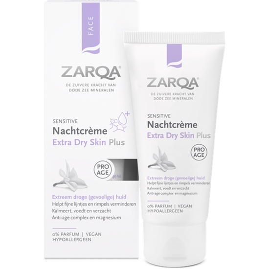 ZARQA NACHTCREME EXTRA DRY SKIN PLUS SENSITIVE 50ML